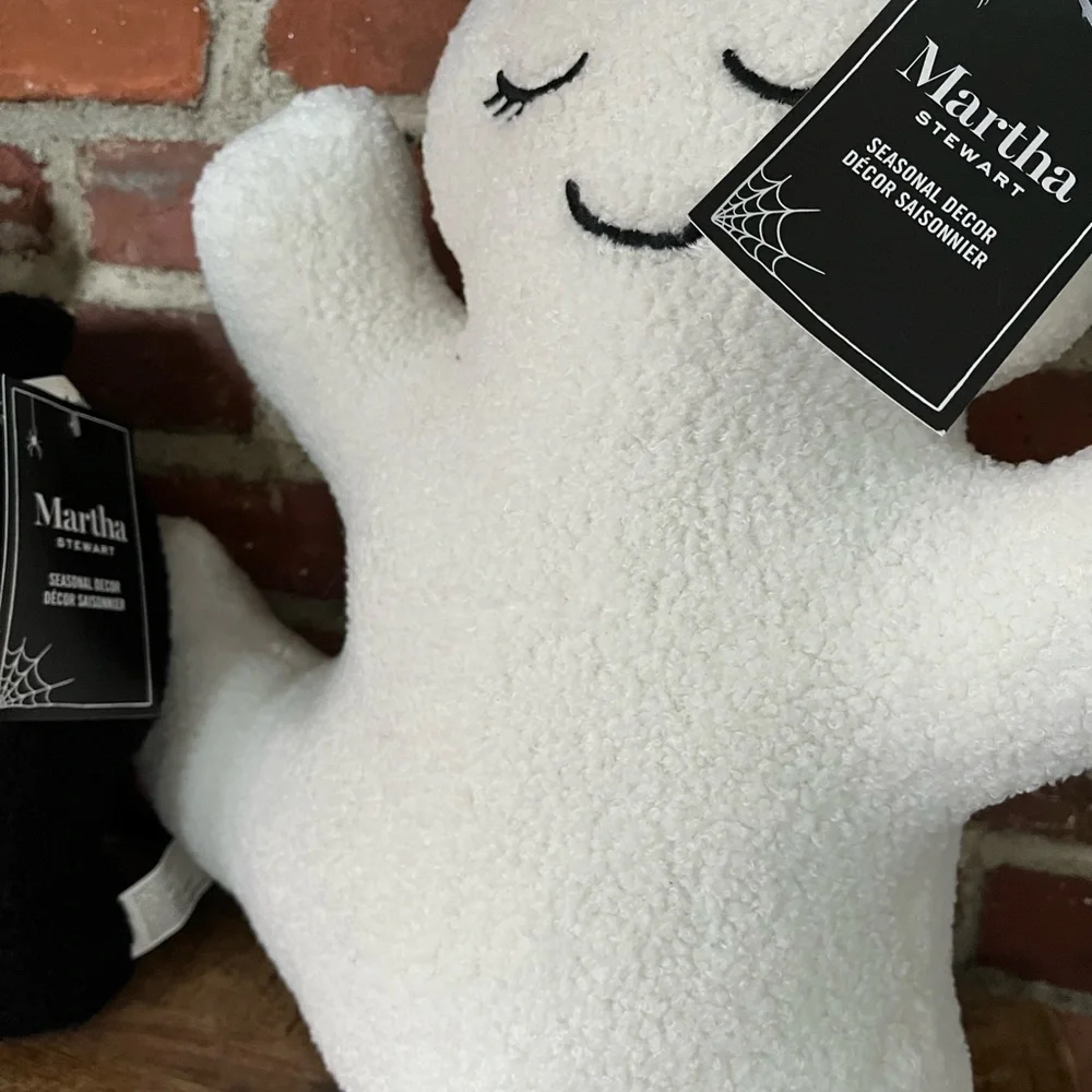 Martha Stewart ghost and stuffed cat a holiday must have new with tags